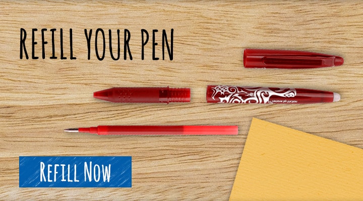 Refill your pen